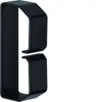 tehalit.BA6 Klamra do przewodów 40x80, czarny