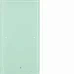 KNX TS Sensor dotykowy 1-krotny, szkło, białe