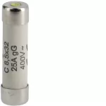 Wkładka bezpiecznikowa cylindryczna C 8,5x32mm gG 25A 400VAC