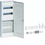 volta Rozdzielnica hybrydowa natynkowa, 24 moduły, 2x płyta, drzwi plastikowe