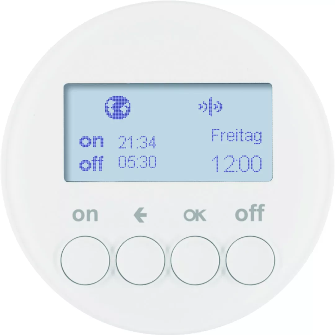 R.X/1930/Glas KNX RF quicklink łącznik czasowy biały