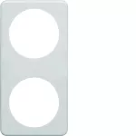 Integro Ramka 2-krotna, biały, połysk