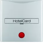 B.Kwadrat/B.7 Nasadka z nadrukiem i czerw. socz. łącz. k. hotel., alu mat, lak