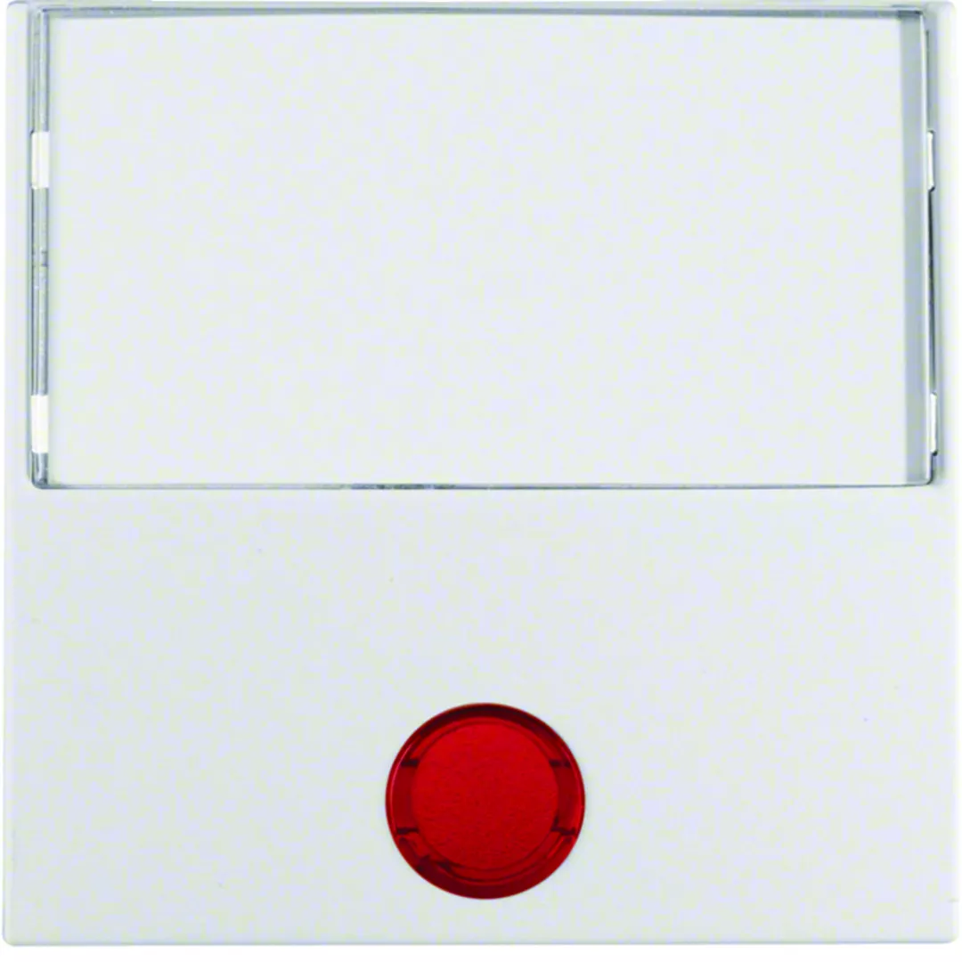 S.1/B.3/B.7 Klawisz z 5 dołączonymi soczewkami i dużym polem opisowym, biały mat