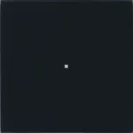 B.IQ Przycisk 1-krotny standard, szkło czarne