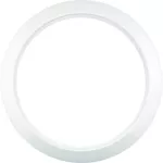 Serie 1930 Ramka 1-krotna z wycięciem do elementów centralnych Twinpoint, biały