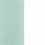 KNX TS Sensor dotykowy 2-krotny, szkło, alu