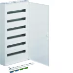 fw2 Rozdzielnica natynkowa z zaciskami PE/N 6R/144M (6x24) I kl. IP30