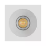 CHLOE COMPLETE NATYNKOWA 7W CCT 230V 45ST IP20 UGR<19 90x90X100MM BIAŁY KWADRATOWA