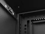 SZAFA INSTALACYJNA RACK WISZĄCA 19" 12U 540X350 CZARNA DRZWI PRZESZKLONE LANBERG (FLAT PACK)
