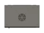 SZAFA INSTALACYJNA RACK WISZĄCA 19" 12U 540X350 CZARNA DRZWI PRZESZKLONE LANBERG (FLAT PACK)