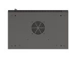 SZAFA INSTALACYJNA RACK WISZĄCA 19" 12U 540X350 CZARNA DRZWI PRZESZKLONE LANBERG (FLAT PACK)
