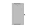 SZAFA INSTALACYJNA RACK WISZĄCA 19" 12U 540X350 SZARA DRZWI PRZESZKLONE LANBERG (FLAT PACK)