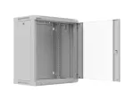 SZAFA INSTALACYJNA RACK WISZĄCA 19" 12U 540X350 SZARA DRZWI PRZESZKLONE LANBERG (FLAT PACK)