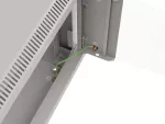 SZAFA INSTALACYJNA RACK WISZĄCA 19" 12U 540X350 SZARA DRZWI PRZESZKLONE LANBERG (FLAT PACK)