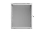 SZAFA INSTALACYJNA RACK WISZĄCA 19" 12U 540X350 SZARA DRZWI PRZESZKLONE LANBERG (FLAT PACK)