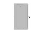 SZAFA INSTALACYJNA RACK WISZĄCA 19" 12U 540X350 SZARA DRZWI PRZESZKLONE LANBERG (FLAT PACK)