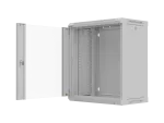SZAFA INSTALACYJNA RACK WISZĄCA 19" 12U 540X350 SZARA DRZWI PRZESZKLONE LANBERG (FLAT PACK)