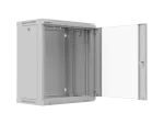 SZAFA INSTALACYJNA RACK WISZĄCA 19" 12U 540X350 SZARA DRZWI PRZESZKLONE LANBERG (FLAT PACK)