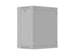 SZAFA INSTALACYJNA RACK WISZĄCA 19" 12U 540X350 SZARA DRZWI PRZESZKLONE LANBERG (FLAT PACK)