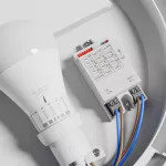 NYMPHEA OMNI WHITE SENSE E27 230V IP65 IK08 FI300X90MM BIAŁY OKRĄGŁA CZUJNIK RUCHU