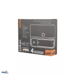 NAŚWIETLACZ SOLARNY LED SOKER 8W 1000LM 3000K/4000K/6500K IP54 CZARNY CZ. PIR