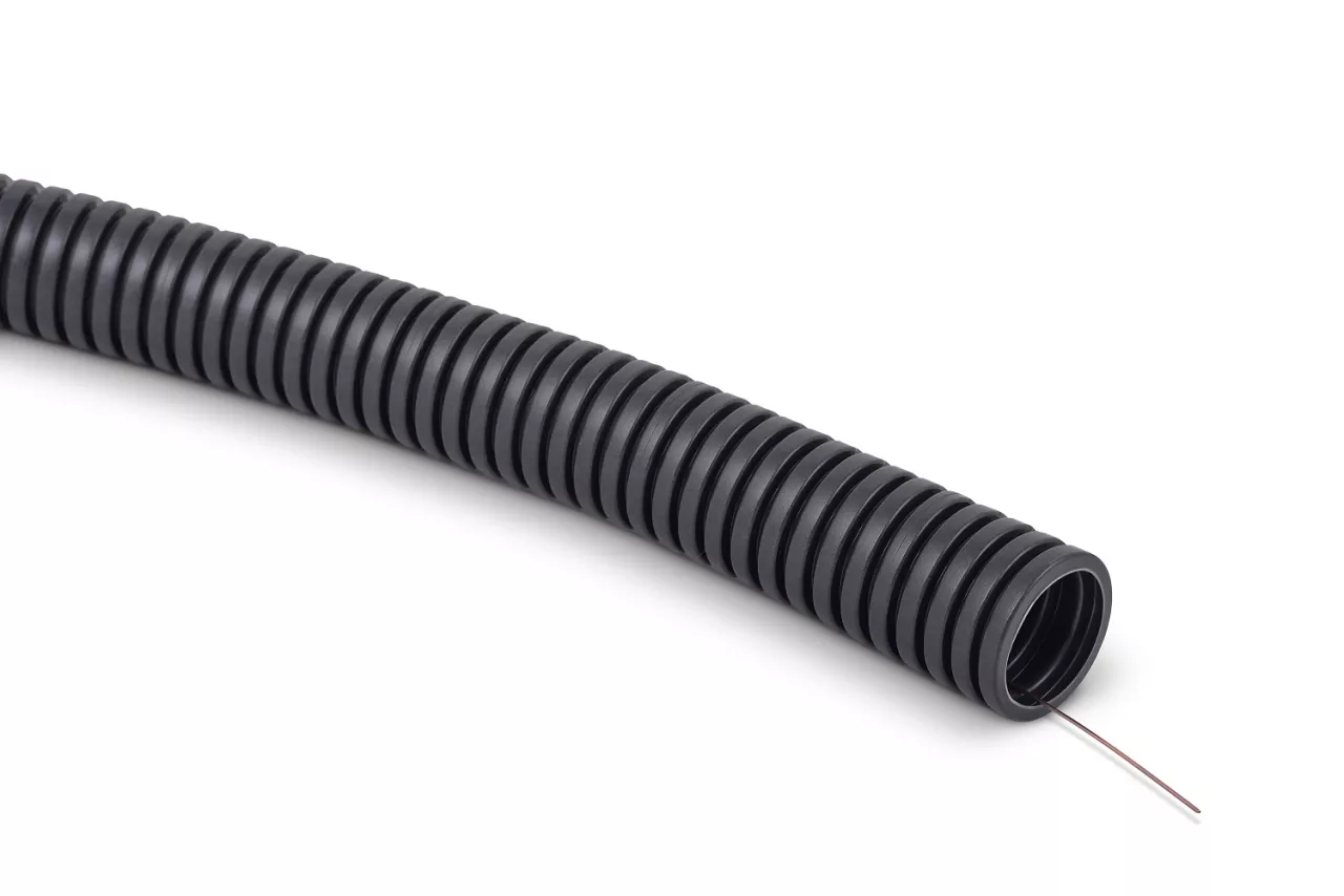 Rura elektroinstalacyjna karbowana I PVC 320N z pilotem RKLSP 16/12-50mb