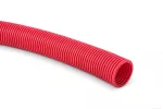 Rura instalacyjna karbowana do systemów grzewczych PE RKSGk 50/43-25mb czerwona