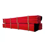 Rura karbowana dwuwarstwowa w odcinkach RODO 75/60 - 6mb-czerw. 450N (131szt/paleta)