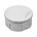 Puszka hermetyczna 80x40, 4 dławiki, szara, IP44