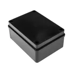 Puszka hermetyczna 150x110x70, bez dławików, czarna, bezhalogenowa, odporna na UV, IP65