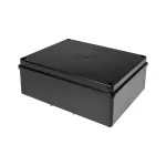 Puszka hermetyczna 190x140x70, bez dławików, czarna, bezhalogenowa, odporna na UV, IP65