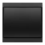 Łącznik krzyżowy p/t Luna, 10A, 250V, WP-8L, czarny