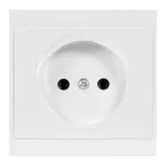 Gniazdo pojedyncze p/t 2P Luna, 16A, 250V, PT-15L, biały