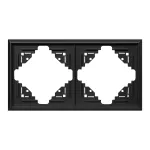 Ramka podwójna Luna, Ra-2L, c zarny