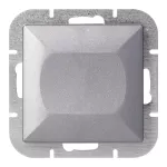 Łącznik schodowy p/t z podświeleniem Pearl, 10A, 250V, WP-5P/S, antracyt