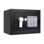 Sejf z kodem elektronicznym TREZO, mały, wymiary zewnętrzne: 230 x 170 x 170 mm