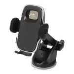 Uchwyt samochodowy Miccell VQ-CH03, szyba/kokpit, zaciskowy, czarny