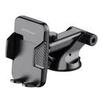 Uchwyt samochodowy Miccell VQ-CH08, szyba/kokpit, zaciskowy, czarny