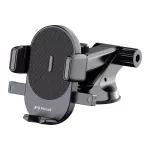 Uchwyt samochodowy Miccell VQ-CH09, szyba/kokpit, zaciskowy, czarny