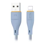 Kabel USB-A - Lightning Miccell VQ-D06, 2,4A, 1m, niebieski
