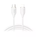 Kabel USB-C - Lightning Miccell VQ-D09, 30W, 1,5m, biały