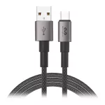 Kabel USB-A - USB-C Miccell VQ-D34, 2,4A, 1,2m, czarny