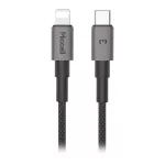 Kabel USB-C - Lightning Miccell VQ-D34, 30W, 1,2m, czarny