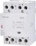 R 63-22 24V Stycznik modułowy 63A 2 styki zwierne i 2 rozwierne (3 mod. 4 bieg.)