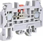 ESC-SCB.4 Złączka gwintowa pomiarowa rozłączalna (szara) 4 mm2