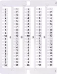 ES-NU0851510 Oznacznik 1 do 10 (100 szt.)