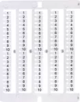 ES-NU0851510 Oznacznik 1 do 10 (100 szt.)