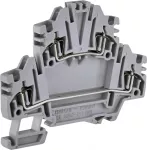 ESP2-HMD.2N Złączka sprężynowa 2-poziomowa 2,5 mm2 (szara)