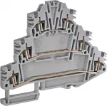 ESP3-HLD.2 Złączka sprężynowa 3-poziomowa 2,5 mm2 (szara)